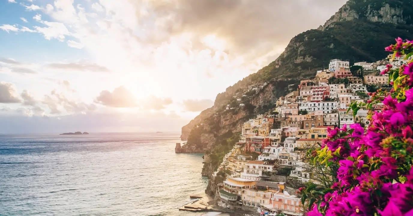 Positano cliffside village on the Amalfi Coast of Italy